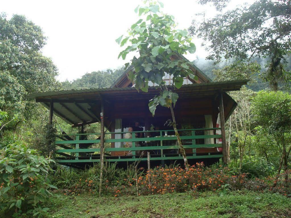Mindo Eco Chalet Con Rio Y Cascada Esterno foto
